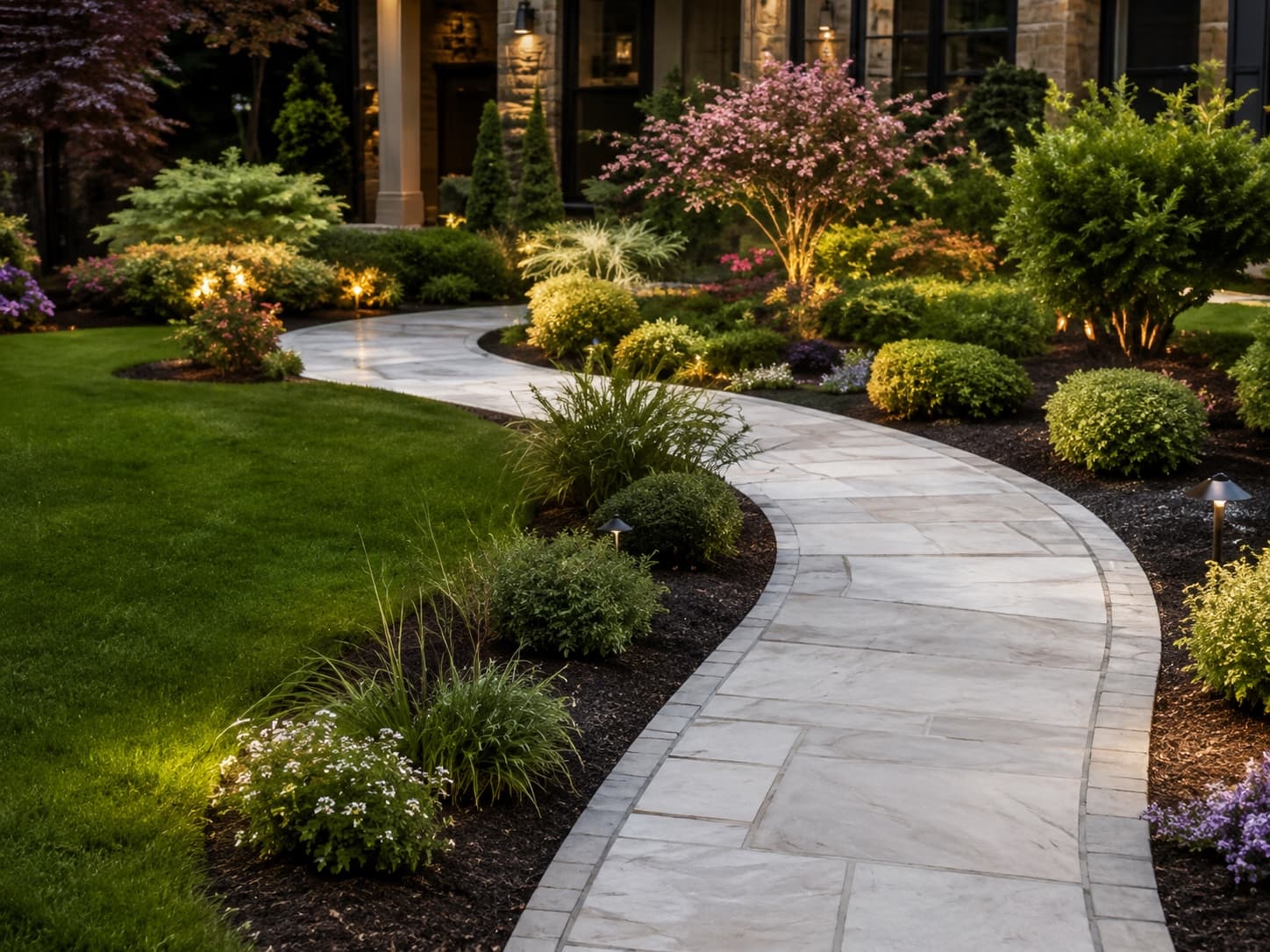 Hardscape walkway